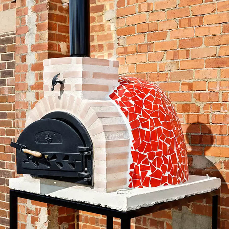 Cast iron pizza oven door - Fuego Wood Fired Ovens - Free Delivery